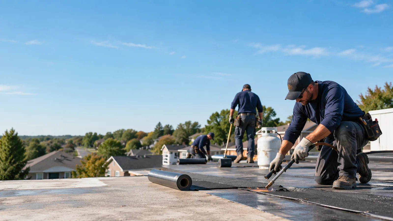Flat Roof Leak Repair providers in Smithfield, IL